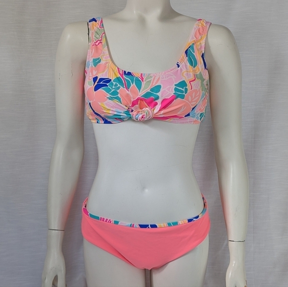 NWT Cyn & Luca Tropical Reversible Bikini‎ - Picture 6 of 12